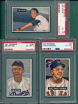 1951 Bowman #61, #92 & #190, Lot of (3), PSA 6
