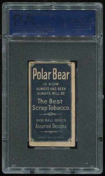 1909-11 T206 Polar Bear Ty Cobb Red Portrait PSA 2.5