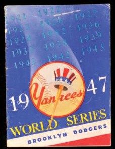 1940s New York Yankees World Series Program Lot of 4