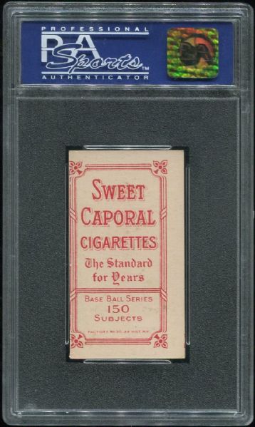 1909-11 T206 Sweet Caporal Dode Criss PSA 7