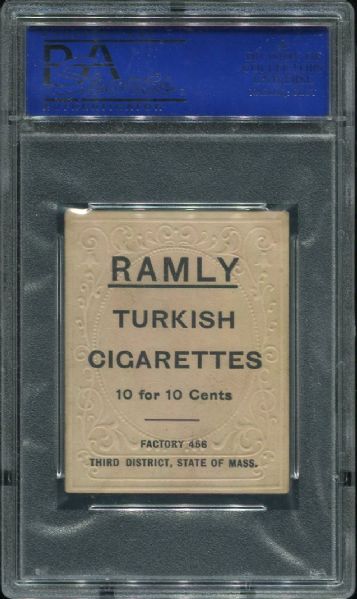 1909 T204 Ramly Tom Reilly PSA 5