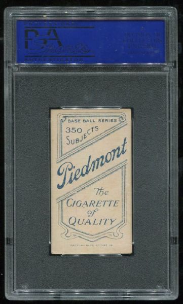1909-11 T206 Piedmont Addie Joss Pitching PSA 5
