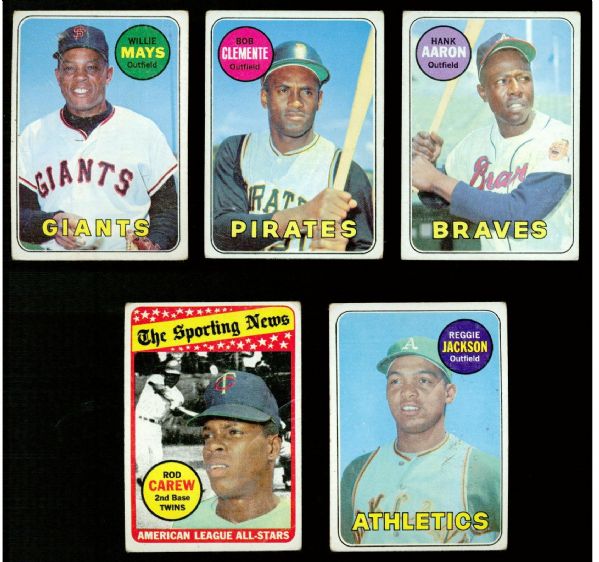 1969 Topps Complete Set (664 Cards)