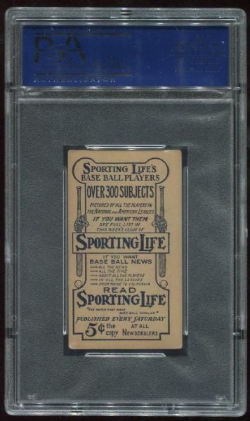 1911 M116 Sporting Life Ty Cobb Pastel PSA 4
