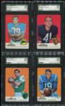 1969 Topps Football High Grade Complete Set with 166 SGC Graded