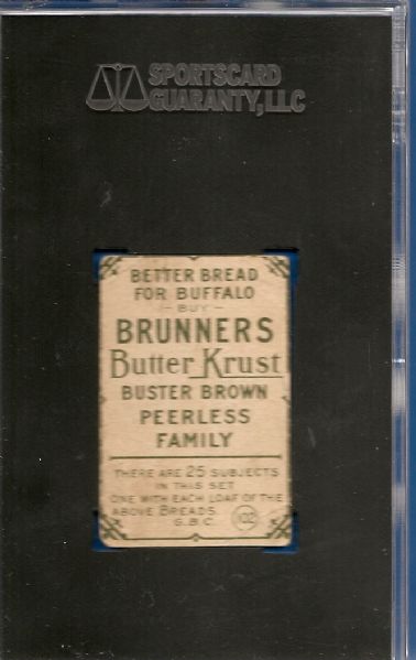 1911-14 D304 Brunner's Bread Ty Cobb SGC Authentic