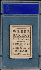 1911-14 D304 Weber Baking Co. Rube Marquard PSA 5