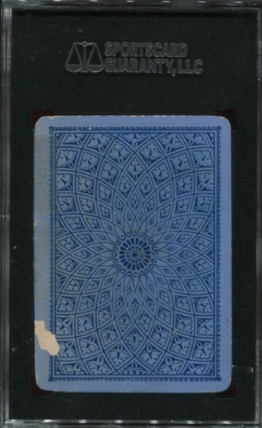 1888 WG1 Playing Card Buck Ewing SGC 10