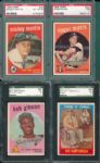 1959 Topps Complete Set with PSA 6 Mickey Mantle