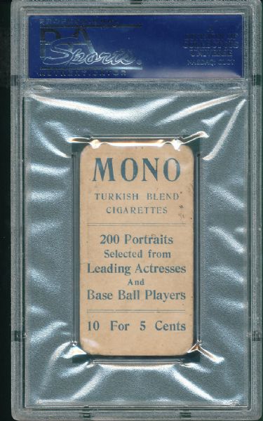 1911 T217 Mono Carl Mitze PSA 1.5