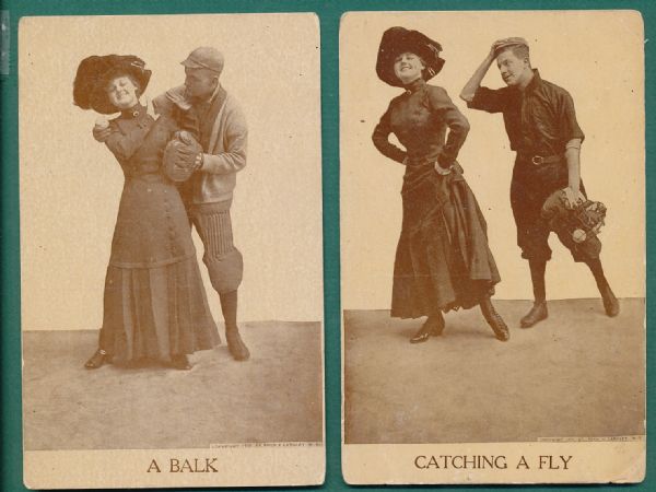 1910 Post Cards featuring Women 2 Card lot