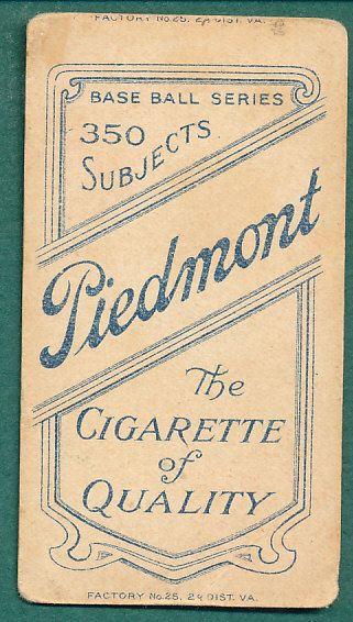 1909-1911 T206 Hofman Piedmont Cigarettes Double Name