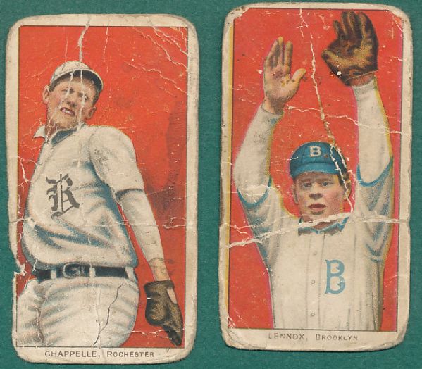 1909-1911 T206 2 Card Lot