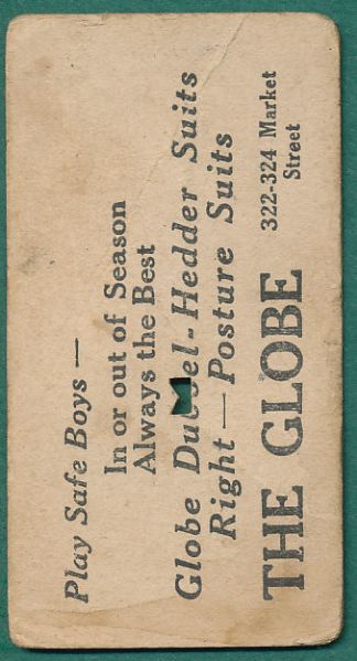 1916 H801-9 Globe Clothing Store #40 Gavvy Cravath