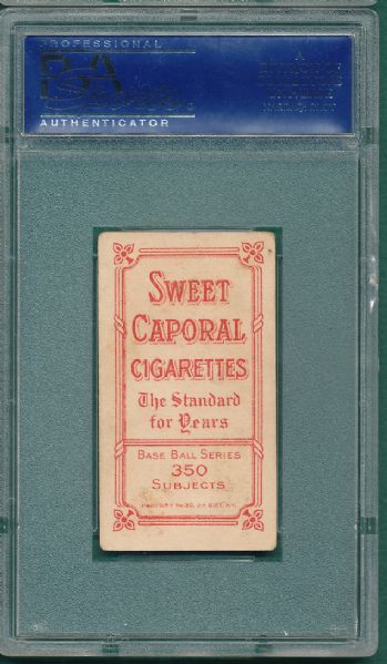 1909-1911 T206 Joe McGinnity Sweet Caporal Cigarettes PSA 4