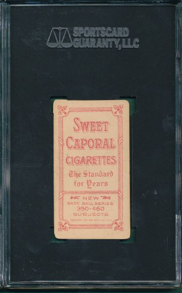 1909-1911 T206 Hugh Duffy Sweet Caporal Cigarettes SGC 30