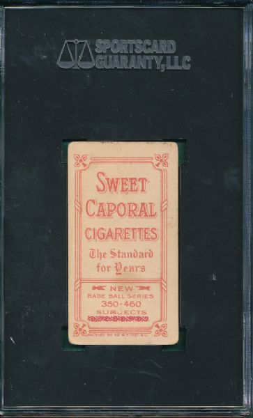 1909-1911 T206 John Frill Sweet Caporal Cigarettes SGC 35