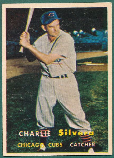 1957 Topps Chicago Cubs 3 Card Lot NRMT