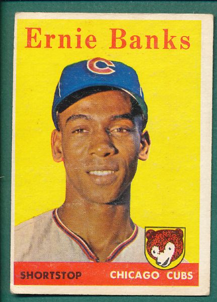 1958 Topps #310 Ernie Banks