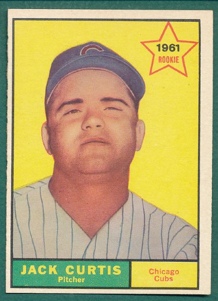 1961 Topps Chicago Cubs 3 Card High # Lot
