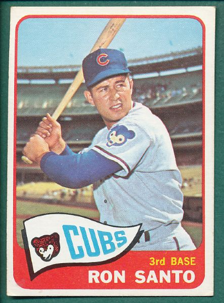 1965 Topps Chicago Cubs Hall of Famer Lot