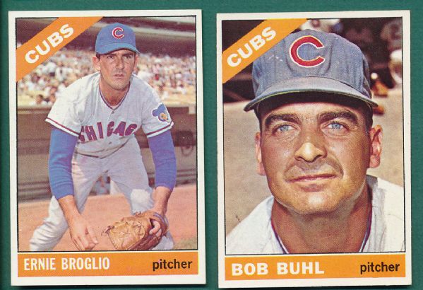 1966 Topps Chicago Cubs 24 Card Lot W/ #559 Pena Hi#  SP