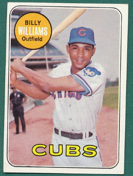 1969 Topps Chicago Cubs 5 Card Hall of Famer Lot