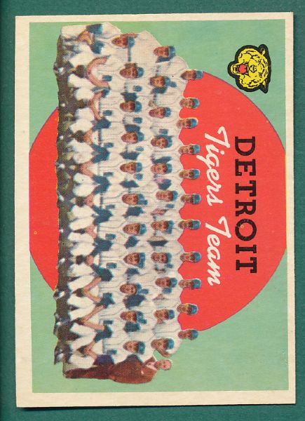 1959 Topps Team Card Lot of 3 Hi Grade