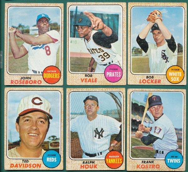 1968 Topps 223 Card Lot