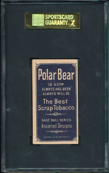 1909-1911 T206 Chick Gandil Polar Bear SGC 40
