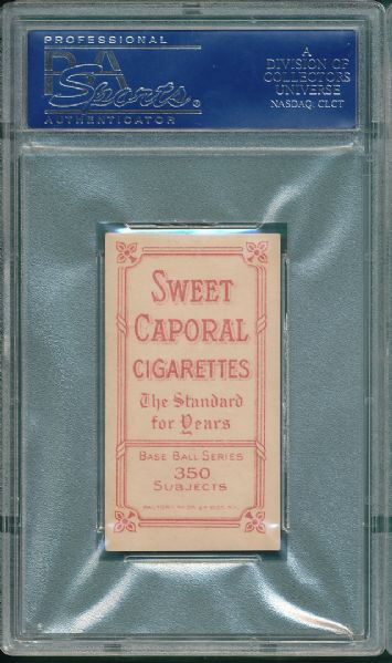1909-1911 T206 Barbeau Sweet Caporal Cigarettes PSA 6