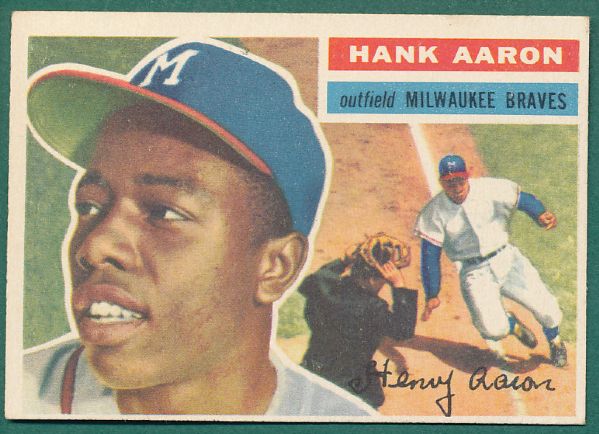 1956 Topps #31 Hank Aaron 