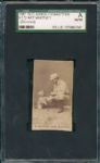 1887 N172 Art Whitney W/Dog (499-1) Old  Judge Cigarettes SGC Auth *Great Image*