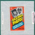 1974 Topps Deckle Edge Wrapper
