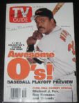 Eddie Murray Autographed TV Guide