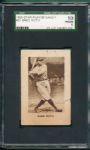 1929 Star Player Candy #21 Babe Ruth SGC 10