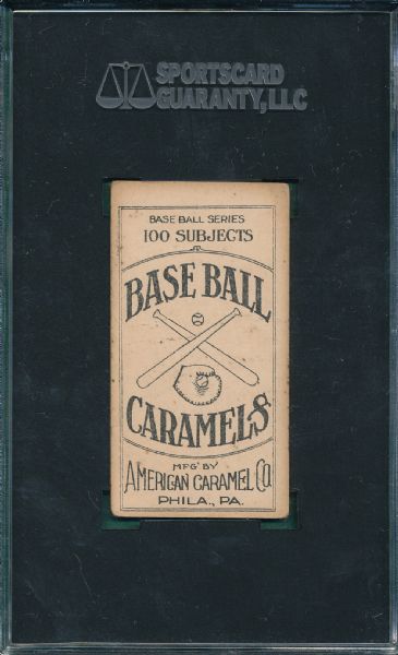 1909-11 E90-1 McQuillan American Caramel SGC 35