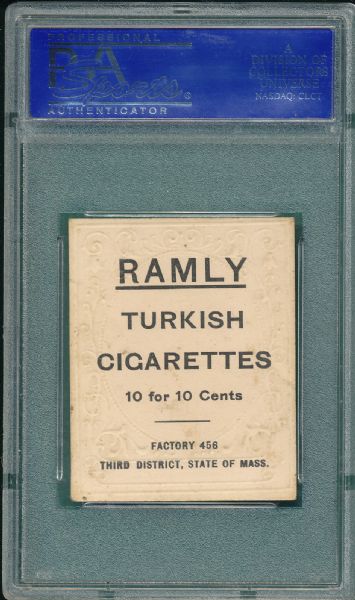 1909 T204 Charlie Smith Ramly Cigarettes SGC PSA 5