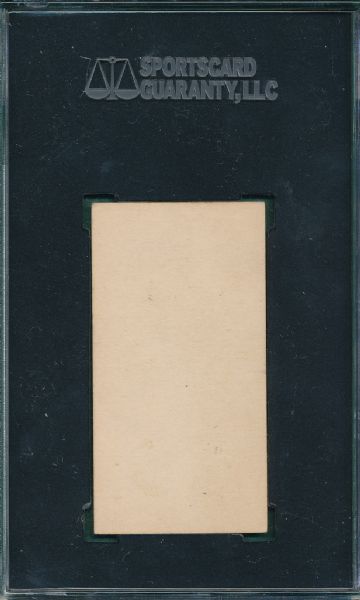 1916 M101-5 #62 Eddie Foster SGC 70 *Blank Back*