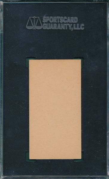 1916 M101-5 #80 Buck Herzog SGC 80 *Blank Back*