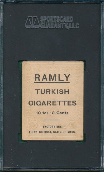 1909 T204 Schlei Ramly Turkish Cigarettes SGC 45