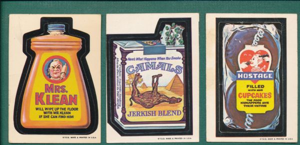 1970s Large Lot (316) of Non Sports Cards and Sets