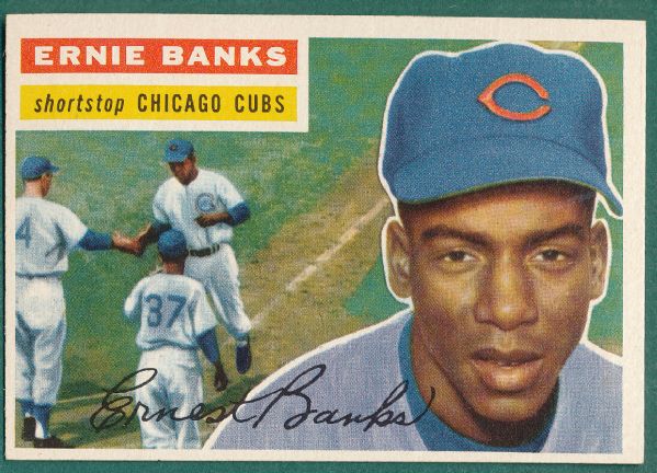 1956 Topps #15 Ernie Banks 