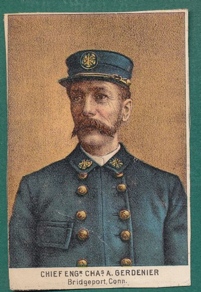 1887 N288 Gerdenier, Buchner Police and Fire Chief