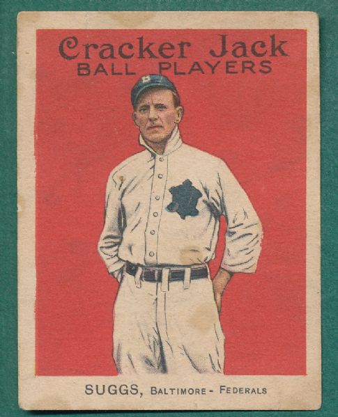 1915 Cracker Jack #113 George Suggs *Federal League*