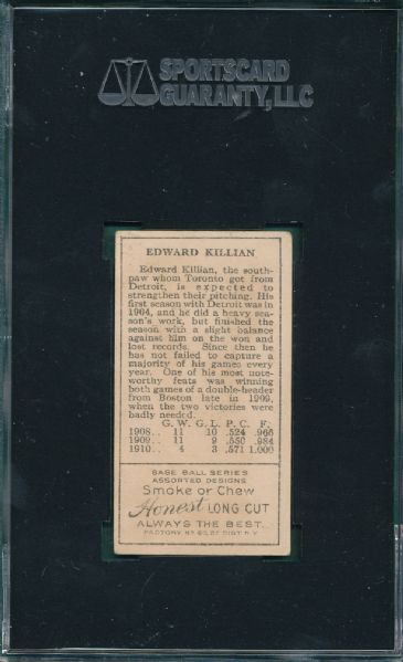 1911 T205 Killian Honest Long Cut SGC 60