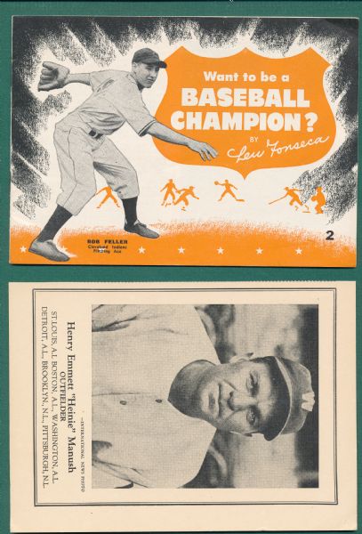 1933-79 Baseball Premiums and Oddball Collection