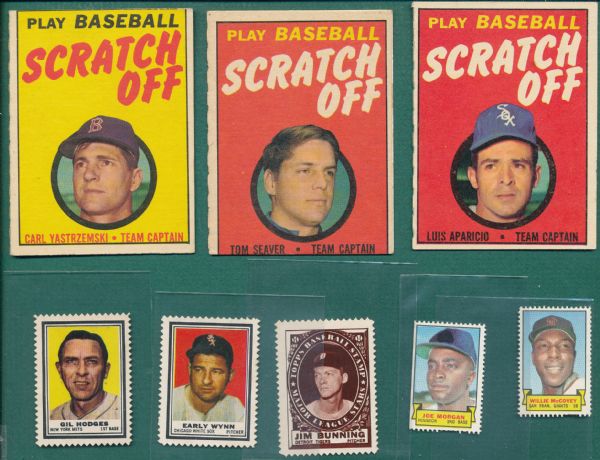 1962-1970 Topps Inserts Collection Lot of (29)