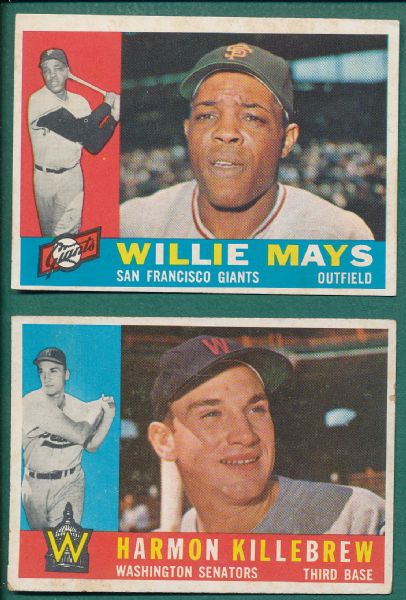 1959-67 Topps Lot of (13) W/ Musial 