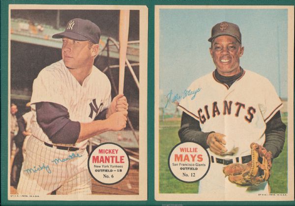 1967 Topps Pin-Ups Posters Complete Set (32/32)